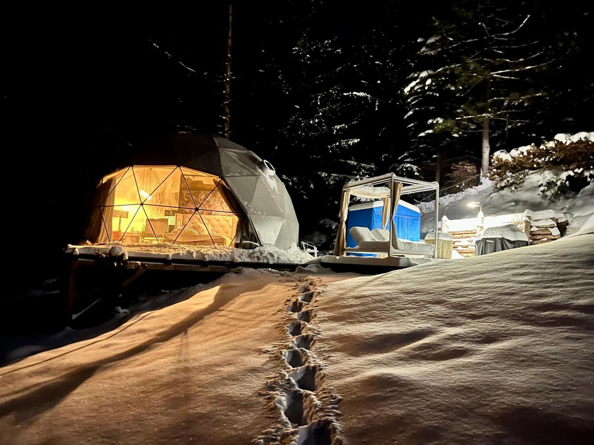 Отель Glamping Spindl One&Only Шпиндлерув-Млин Экстерьер фото